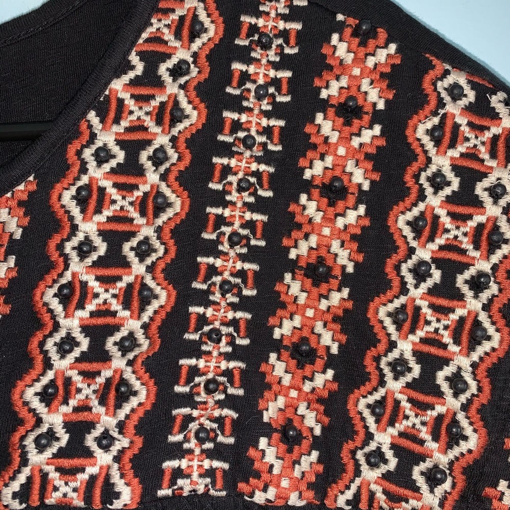 Artisan NY Beaded/Embroidered Top - Picture 3 of 5